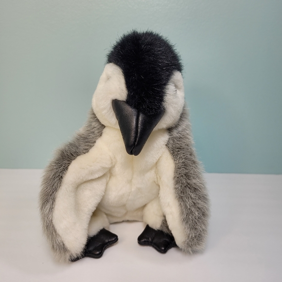Folkmanis Baby Emperor Penguin Plush Full Body Hand Puppet Lifelike No Tags - Picture 3 of 11